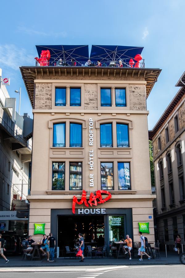 Ibis Styles Lausanne Center Madhouse Exterior photo